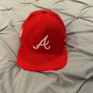 Atlanta Braves World Series Hat Baseball Cap‎ 47 Brand Red